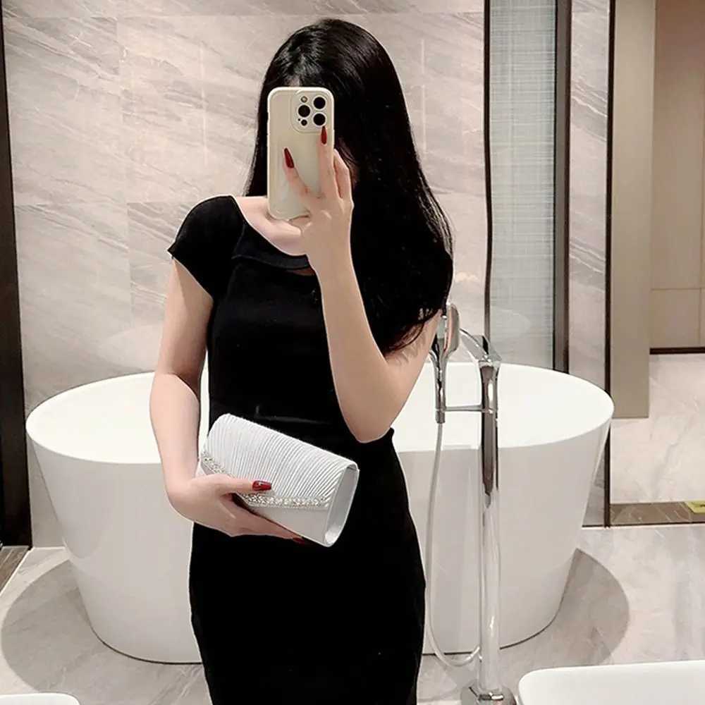 Fashion Chain Shoulder Bags Wedding Party Purse Ladies Luxury Evening Bags Sequins Clutches Women Glitter Banquet Handbags W250527