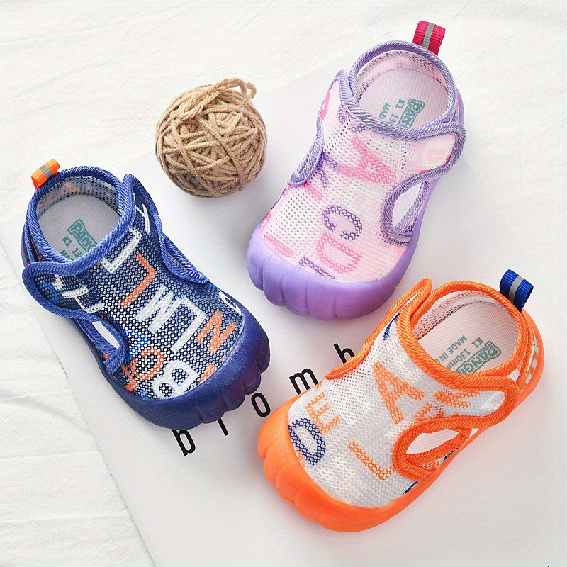 Baby Boys' & Girls' Lightweight Mesh Summer Sandals - Comfortable Breathing Design with Anti-slip Soles for Toddlers