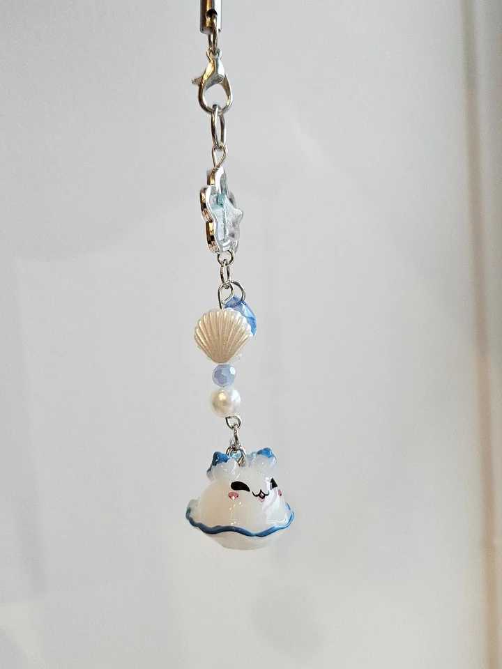 Sea Bunny Phone Charm Sea Bunny Keychain W250526