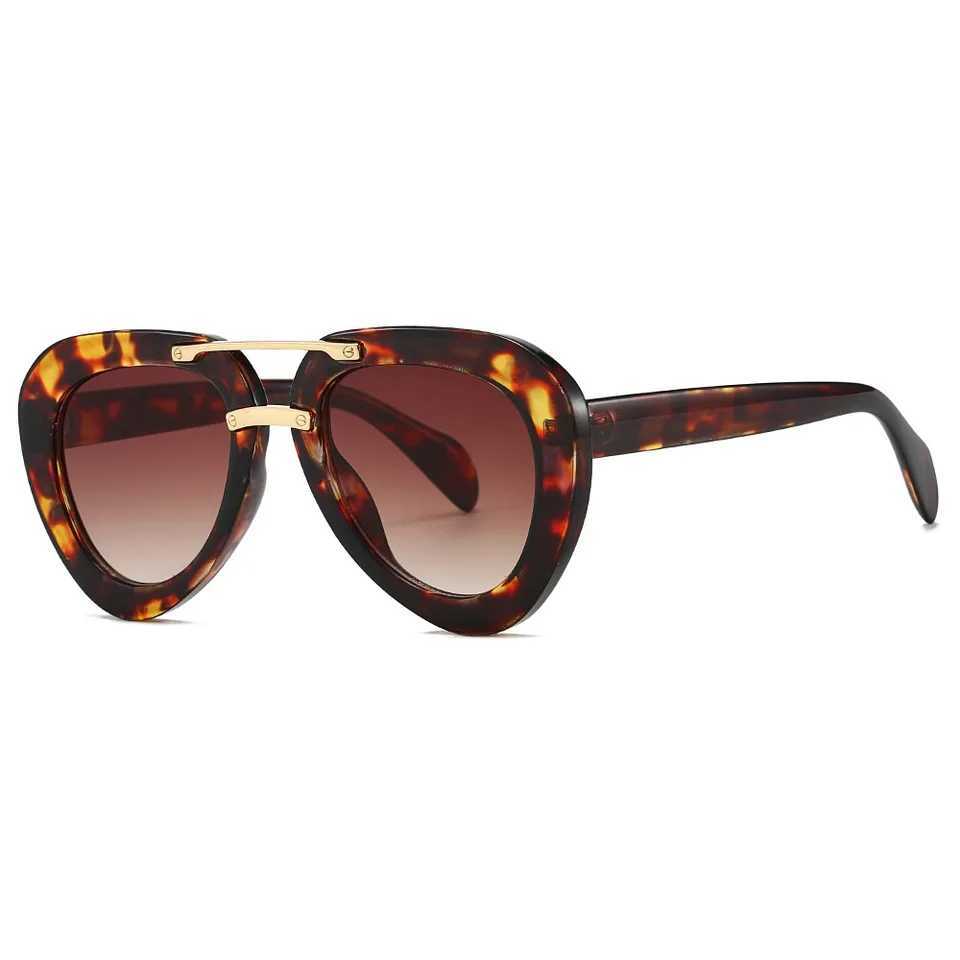 New Trend Sunglasses Women Men Pilot Design Retro Casual Black Unisex Fashion Travel Vintage Sunglasses For Female UV400 Z250527