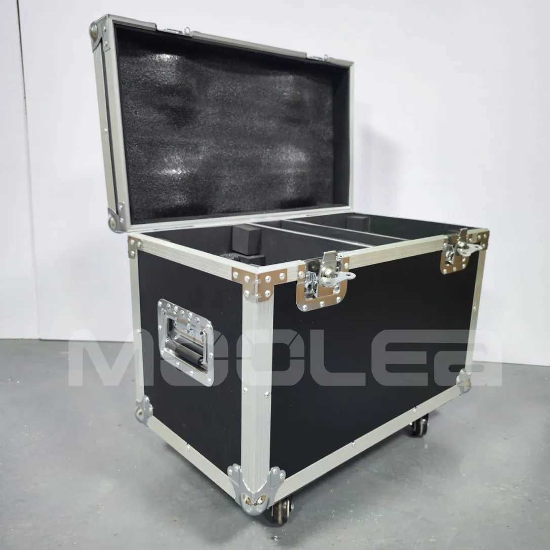 Only Flightcase for Wash Zoom 19x15w LED Moving Head Light RGBW for DJ Disco Party Wedding Nightclub Stage LightXJ250527