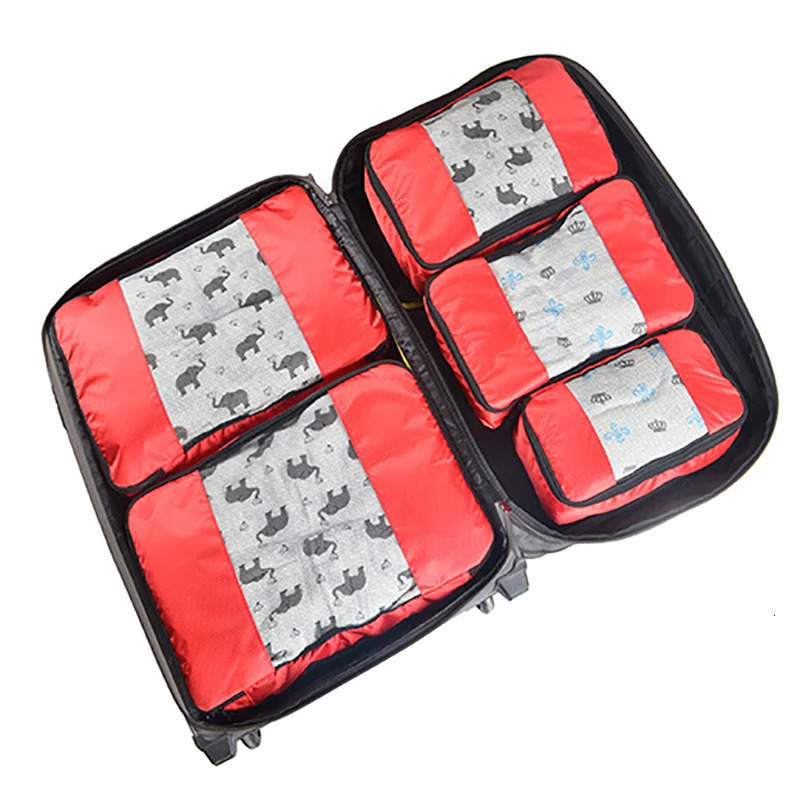 Travel Storage Bag Luggage Organizers Travel Packing Cubes Home Bedroom Whole Sorting Pouch Large Capacity Portable Storage Bag 250526