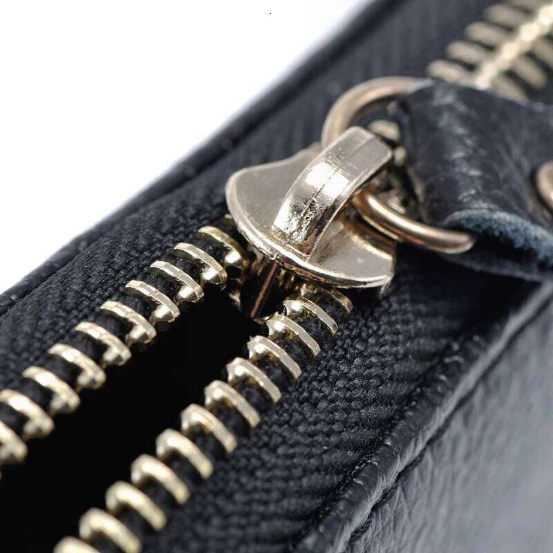Fashion Simple Genuine Leather Unisex Solid Key Organizer Bag Car Housekeeper Wallet Card Holder