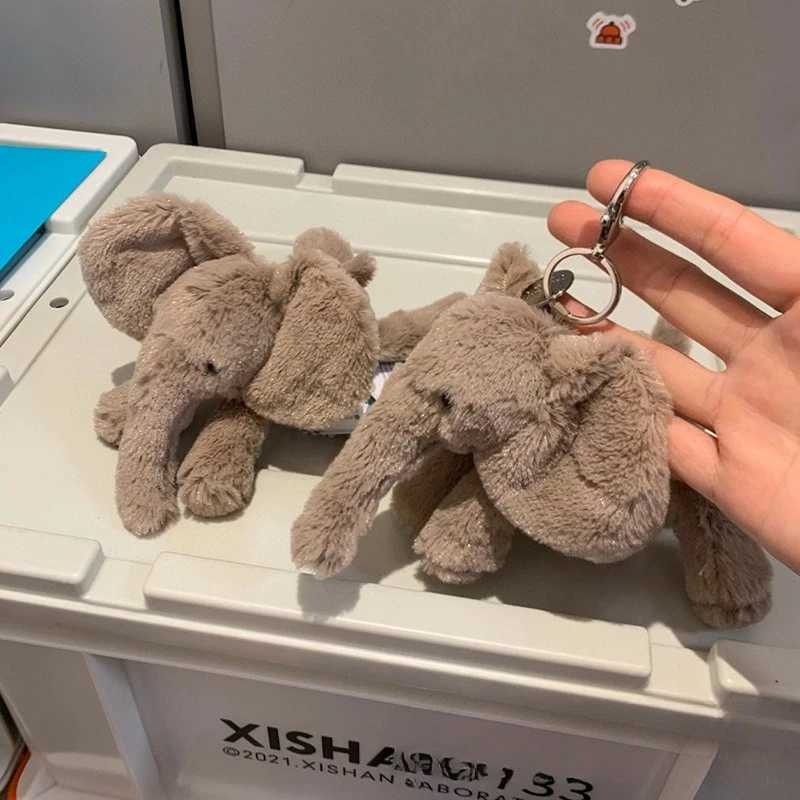 Jellycat with tags yeni elenceli sevimli bebek fili anahtarlk anta asks pelu oyuncak bebek tatil hediyesi doldurulmu hayvan kawaii W250526
