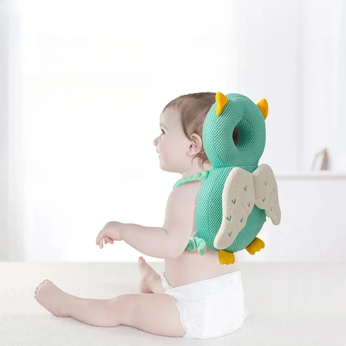 born Security Pillows Baby Headrest Backpack Head Protector Toddler Fall Protection Pad Babies Cushion Antifall Pillow 250527