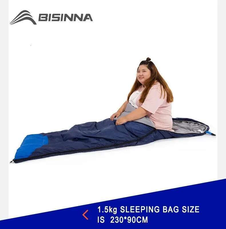 BISINNA Camping Bag Ultralight Waterproof Winter Warm Envelope Backpacking Sleeping Bags for Outdoor Traveling Hiking