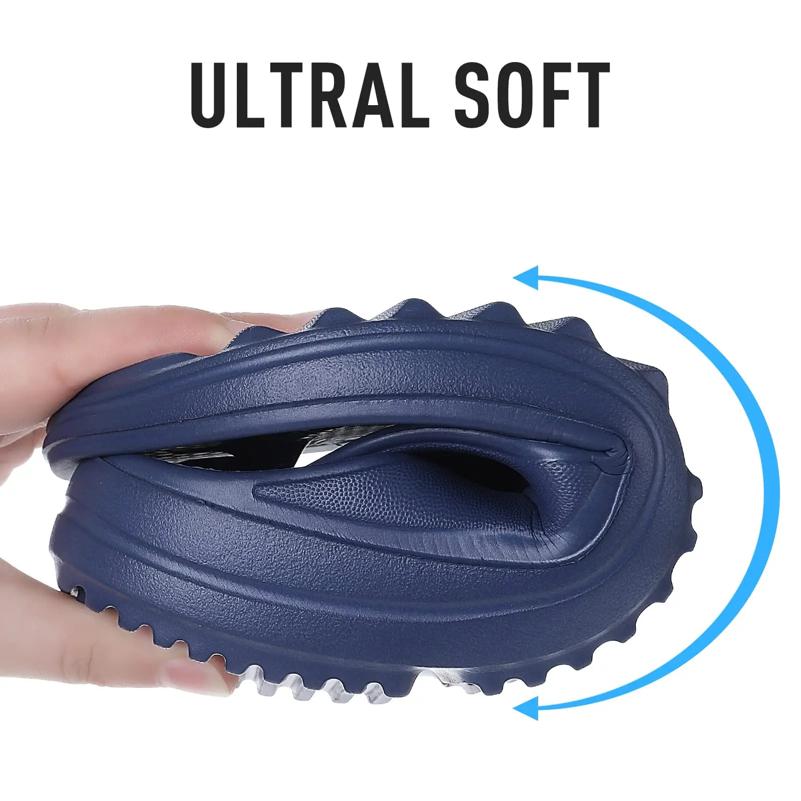 Shevalues Mens Orthopedic Sandals Fashion Couples Beach Flip Flop Summer Outdoor Soft Sandals With Arch Support Bathroom Slides 250526