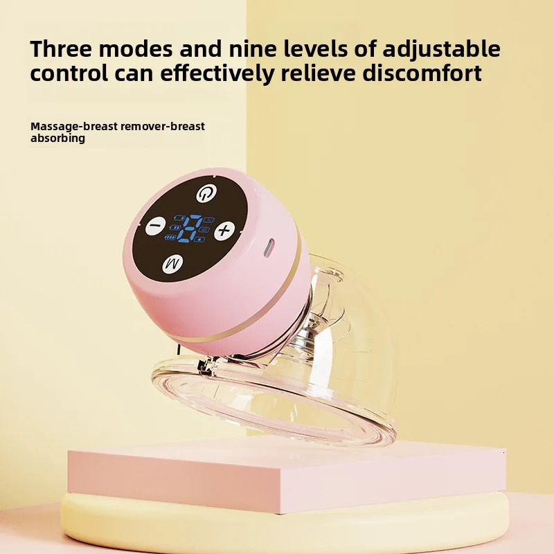Silent wearable mother and baby products breast milk milking machine fully automatic electric pump silicone rubber 250527