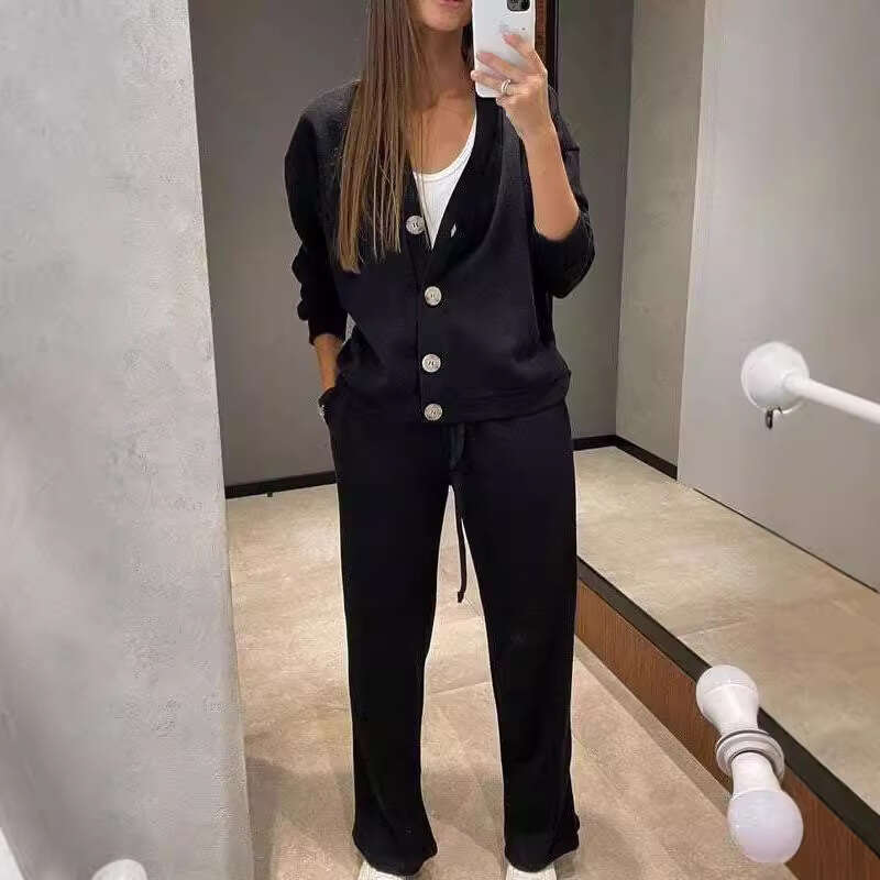 2025 Autumn Winter New Casual Sports Suit Cardigan Top Women's Fashion