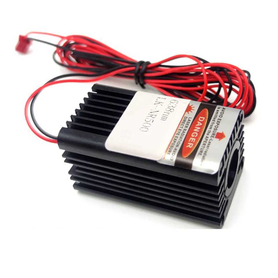 638nm 500mw Red Coarse Beam Laser Stage Light Module XJ250527