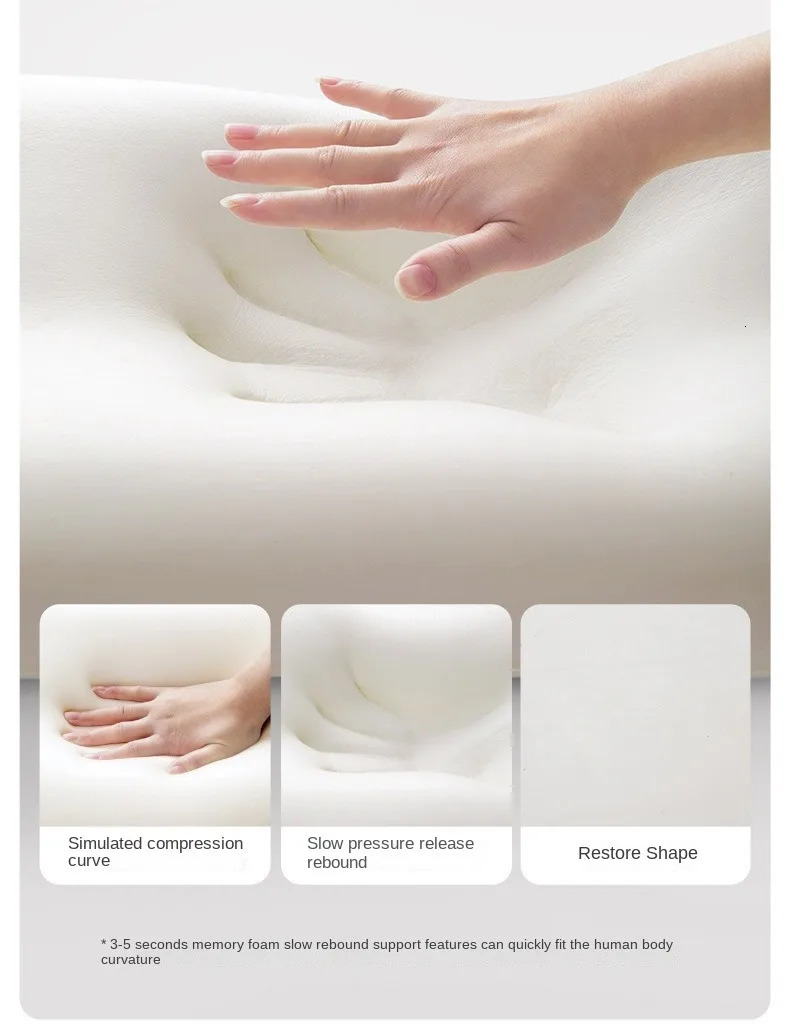 Memory Foam Pillow MultiFunctional Neck And Back Support Fertilization Assisting Couples Sleeping Ergonomic 250527