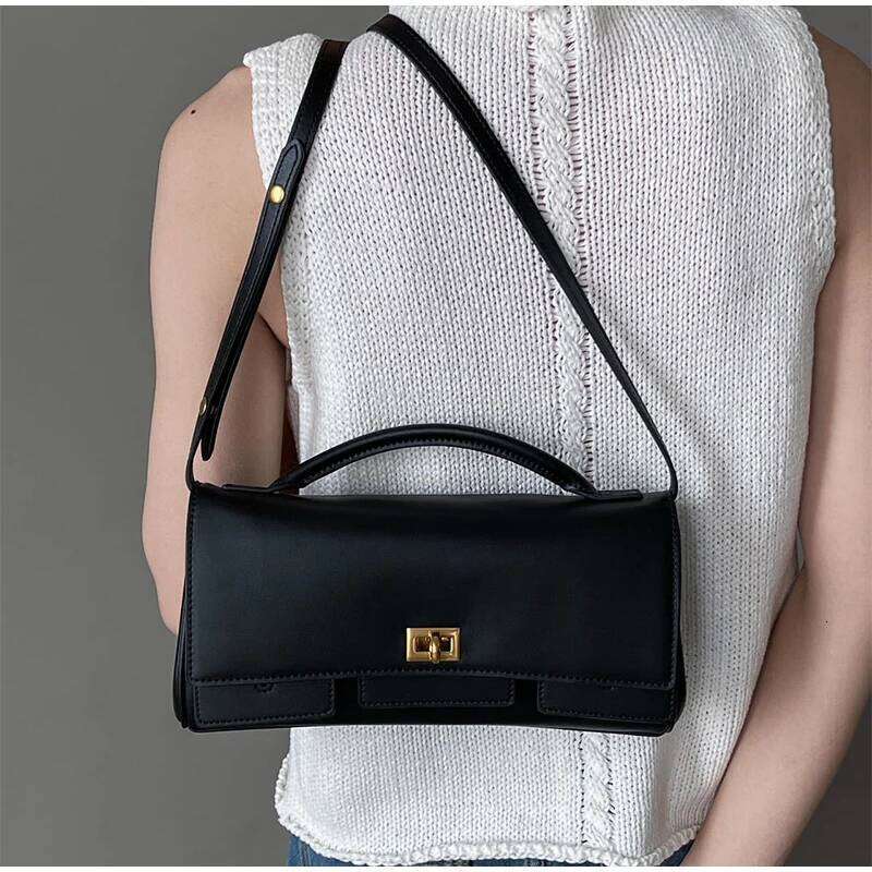 Women's Bags Designer Original Horizontal Wallet Fashion Shoulder Messenger Brand Lightweight Commuting Lock Design Flap Square Bag