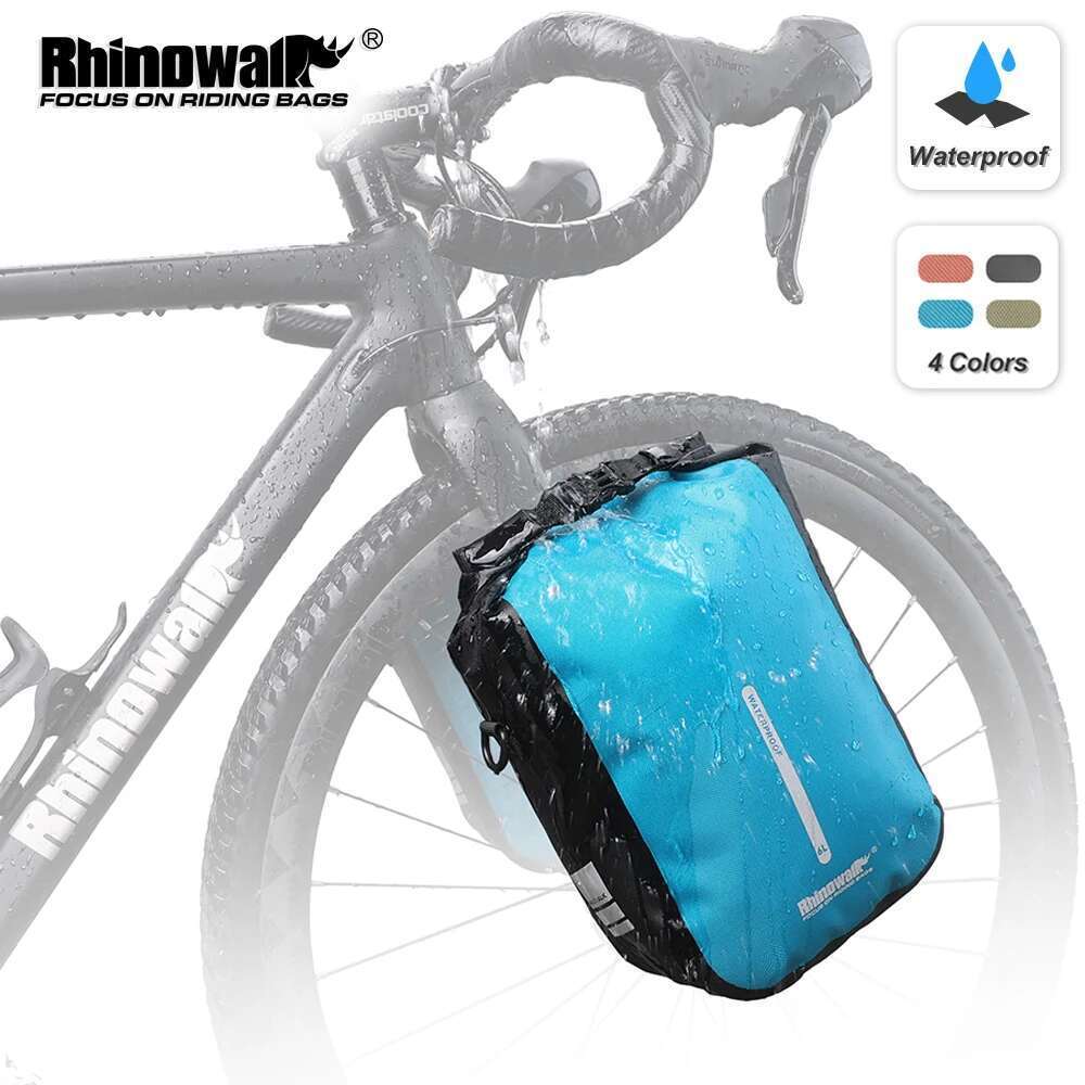 Rhinowalk Bike Front Fork Quick Release 4L-6L Pack For MTB Road Bicycle Scooter Cycling Shoulder Storage Bag
