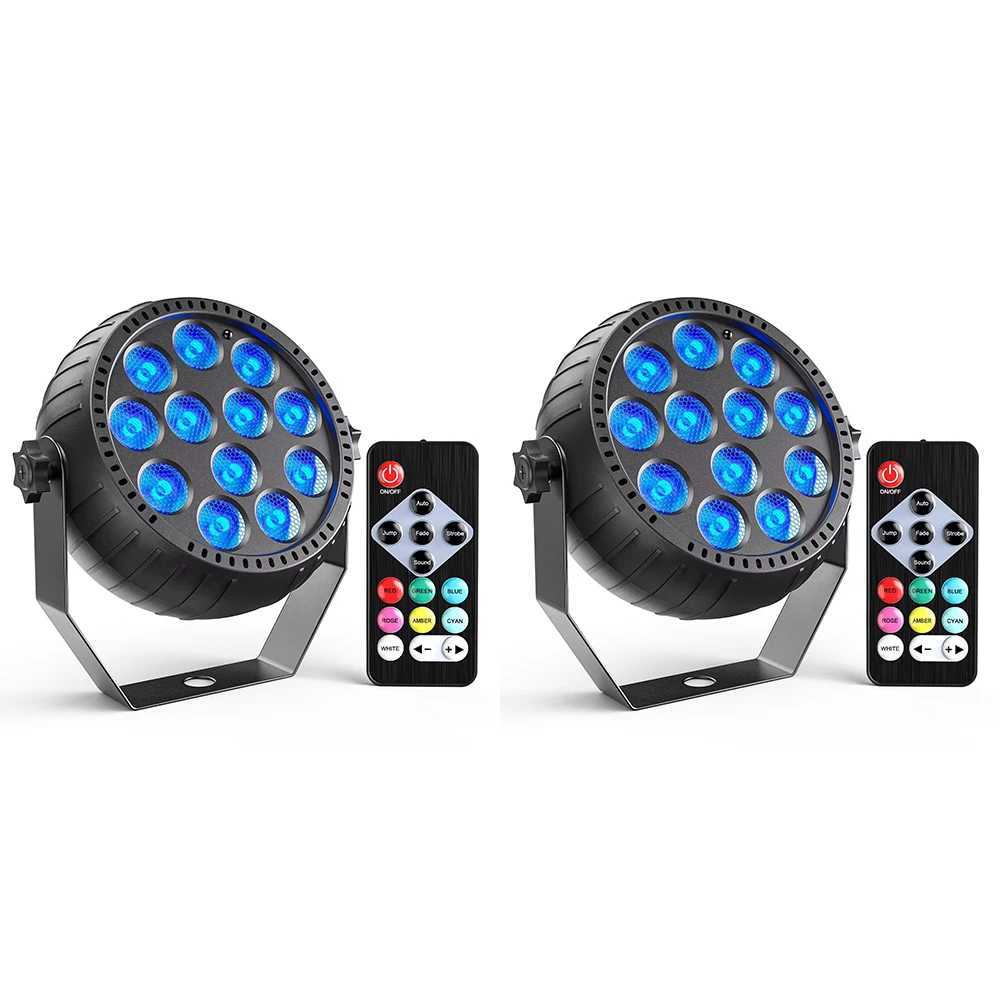 12x3w mini LED Battery RGB Round Par Light Full Color 3in1 RGB Vibrant colorful lighting effects stage lights XJ250527