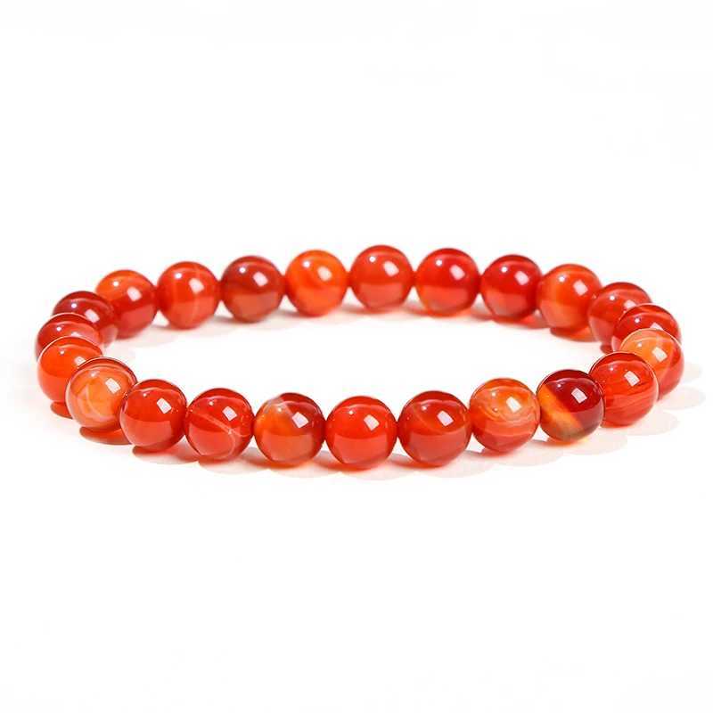 JD Natural Stone Beads Bracelet Amethyst Tiger Eye Crystal Quartz Agate Gem Beads Bangles Women Men Reiki Healing Jewelry Gift W250526