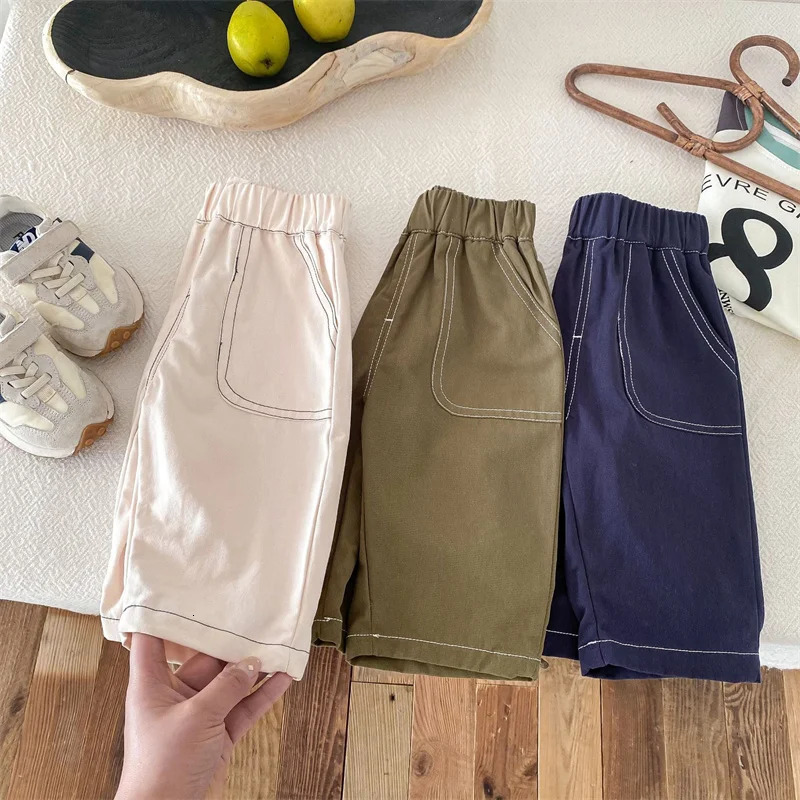 Kids Pants For Boys Girls Casual Sport Childrens Trousers Korean Style Spring Toddler Baby Outfit with Pockets 6M5Years 250527