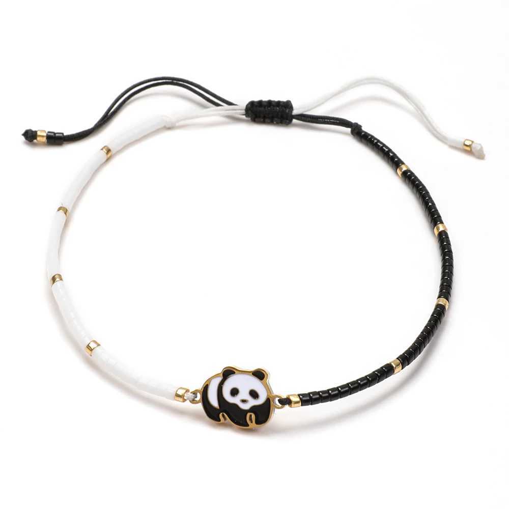 ZMZY New Animal Bracelet Small Cute Panda Charm Bracelets for Women Jewelry Birthday Gift DIY Lover Gifts W250526