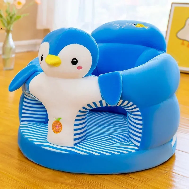 Baby Sofa Cover Feeding Chair Cute Animal Plush Childrens Soft and Comfortable Seat Without Filling Cotton 250527