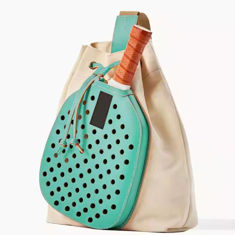 Sports Gear: Adjustable Multi-Pocket Tennis Racquet Set & Durable Canvas Tote