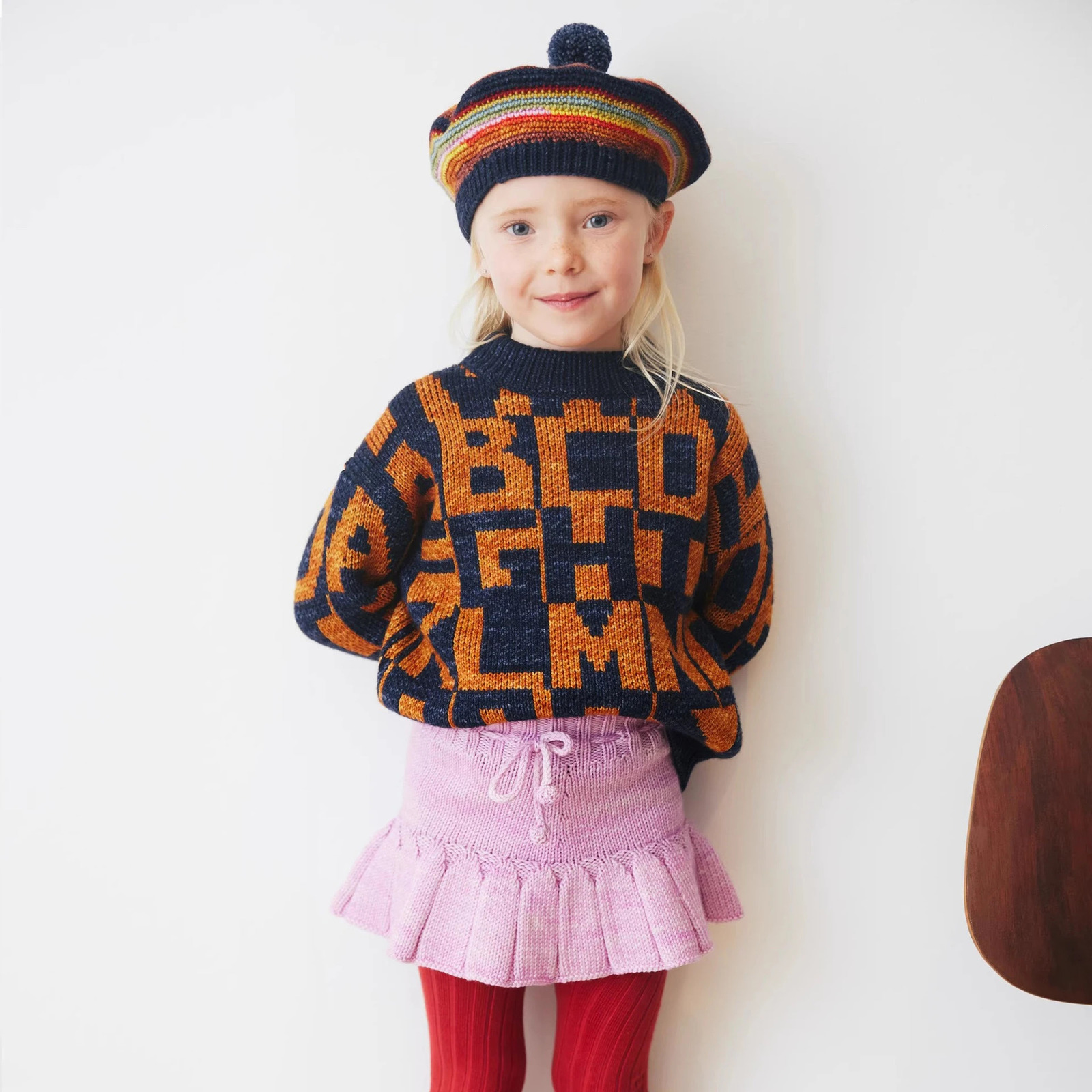 Girls Skirts MP Kids Knitted Shorts Cute Baby Outfit Tutu Skirt Faldas Kawaii Toddler Clothes Children Mini Skirt 250527