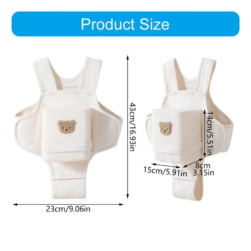 Infant Side Sleeping Support Pillow Ergonomic ns Toddler Soothing Cushion For Baby Prone to Startling 250527