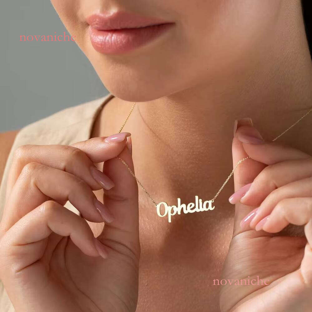 Wholesale Jewelry Personalized Sterling Sier Custom Name Necklace