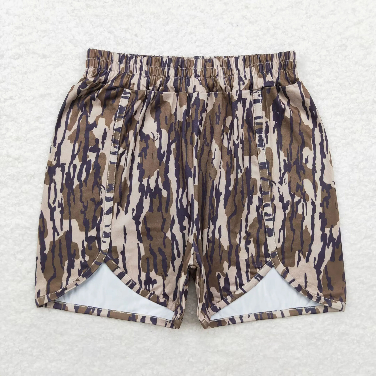 Wholesale Baby Girl Adult Summer Camo Running Shorts Athletic Workout Beach Clothing Kids Children Toddler One Piece Clothes 250527