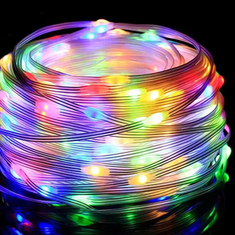 Eco-Friendly Smart Rope Lights: Multi-Colored, Adjustable via Smartphone Connectivity