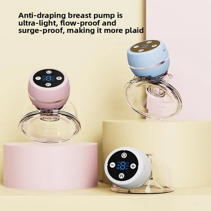 Silent wearable mother and baby products breast milk milking machine fully automatic electric pump silicone rubber 250527