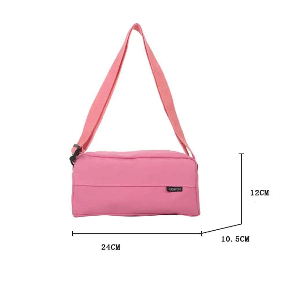 New Autumn Winter Korean Version Large Capacity Crossbody Casual Versatile Fashion Lightweight Oxford Bag