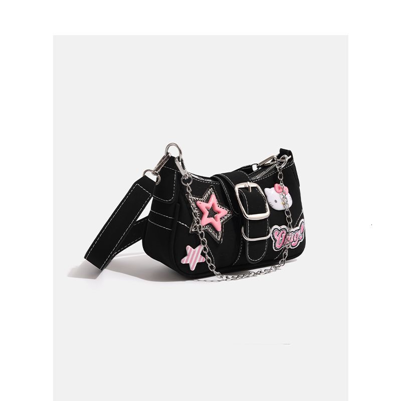 Top brand high-quality new free designer bag, spicy girl star rectangular underarm shoulder bag, new free designer bag