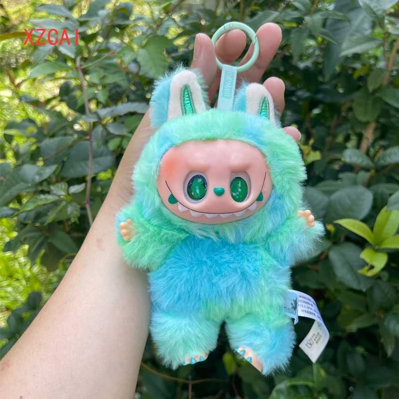 Hot Anime Figure Labubu V3 Have A Seat Series PVC Pendant Doll Model Toy Kawaii Monster Keychain Toy Birthday G M250527