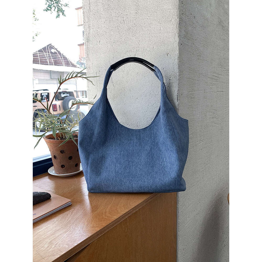 New Commuter Fashion Niche Korean Style Lazy Tote Large Capacity Women's Casual Handbag Shoulder Bag for Women