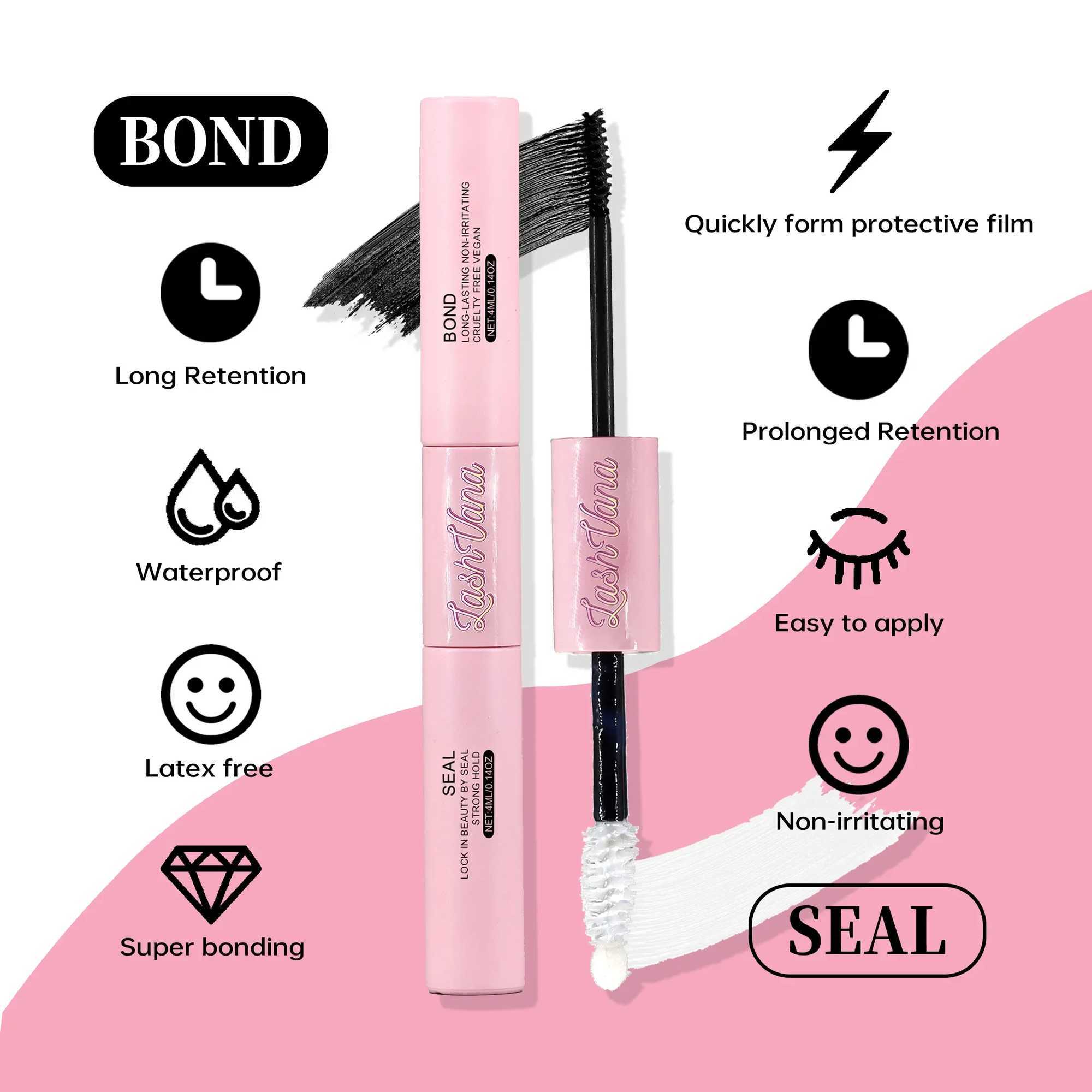 DIY Lashes Extension Kit Eyelashes 200 PCS Clusters Lash Bond and Seal Makeup Tools for Gluing Lashes Gluing Glue Accessories z250526CCXT
