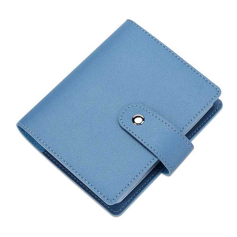 64 Slots Leather Large Capacity Womens Mens ID Case Holder Wallet Organizer Gift Business Card ID Holder Wallet Z250527