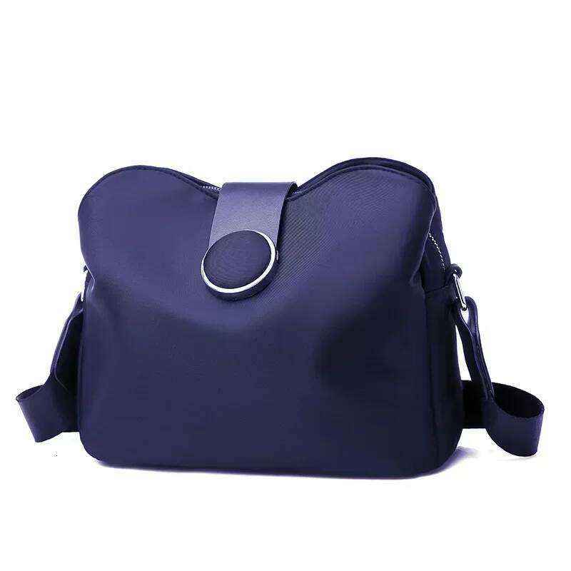1 Casual Nylon Shoulder Women Fashion Waterproof Messenger Travel Light Small Crossbody Bag Shopping Lady Handbag Purse