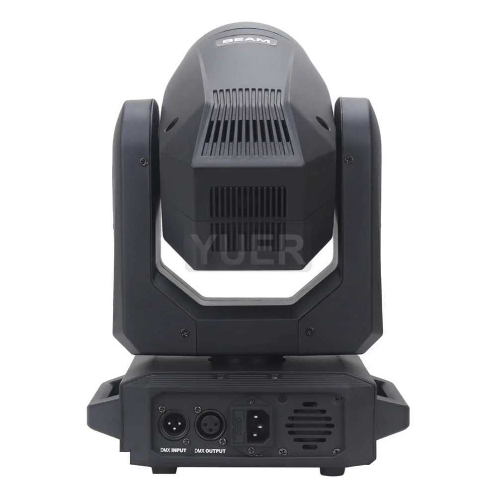 LED Moving Head Light 200W Beam+Spot+18 Rotating Prisms+Rainbow 12 Gobo 8 Color Effect DJ DMX Stage Light Effect Light Disco Bar XJ250527