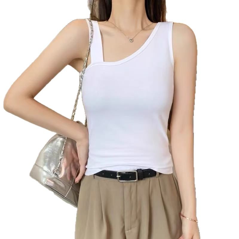 HM380 Off-shoulder Camisole for Women Summer Underwear Beautiful Back Design Slim Fit Bottom Sleeveless