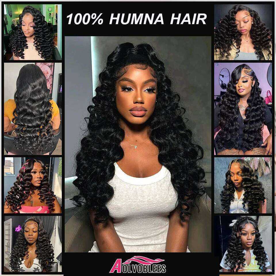 Loose Wave 4X4 6x4 Glueless Wig Human Hair Ready To Wear 13x6 13X4 Lace Front Wigs Deep Curly Preplucked Hairline Pre Cut