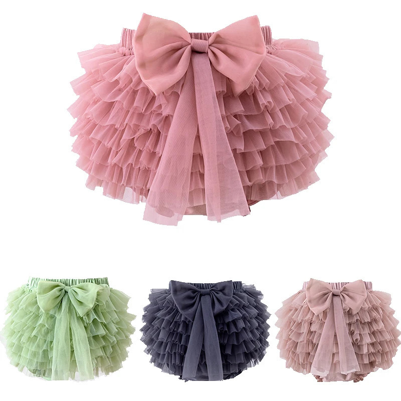 Baby Girls Tutu Fluffy Skirt Toddler Princess Ballet Dance Tulle Mesh Kids Cake Cute Clothes Pettiskirt 15Yrs 250527
