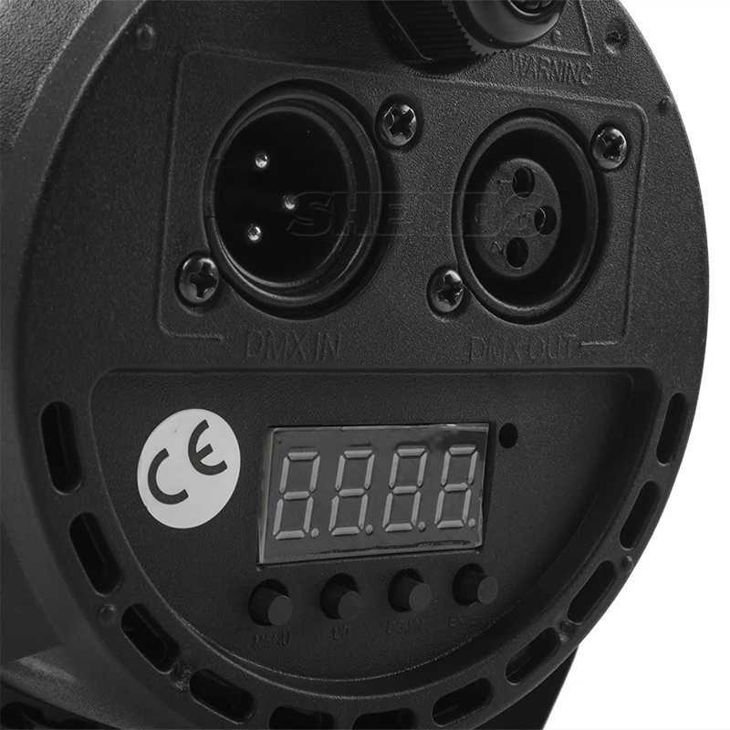 SHEHDS LED Par 12x3W RGBW Stage Light With DMX512 for Disco DJ Projector Machine Party DecorationXJ250527