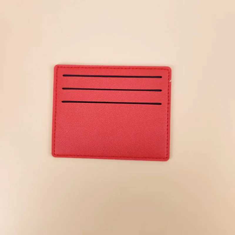 1Pc Small And Compact PU Leather Card Case Simple And Short Card Bag Bank Card ID Storage Card Bag Wholesale Z250527