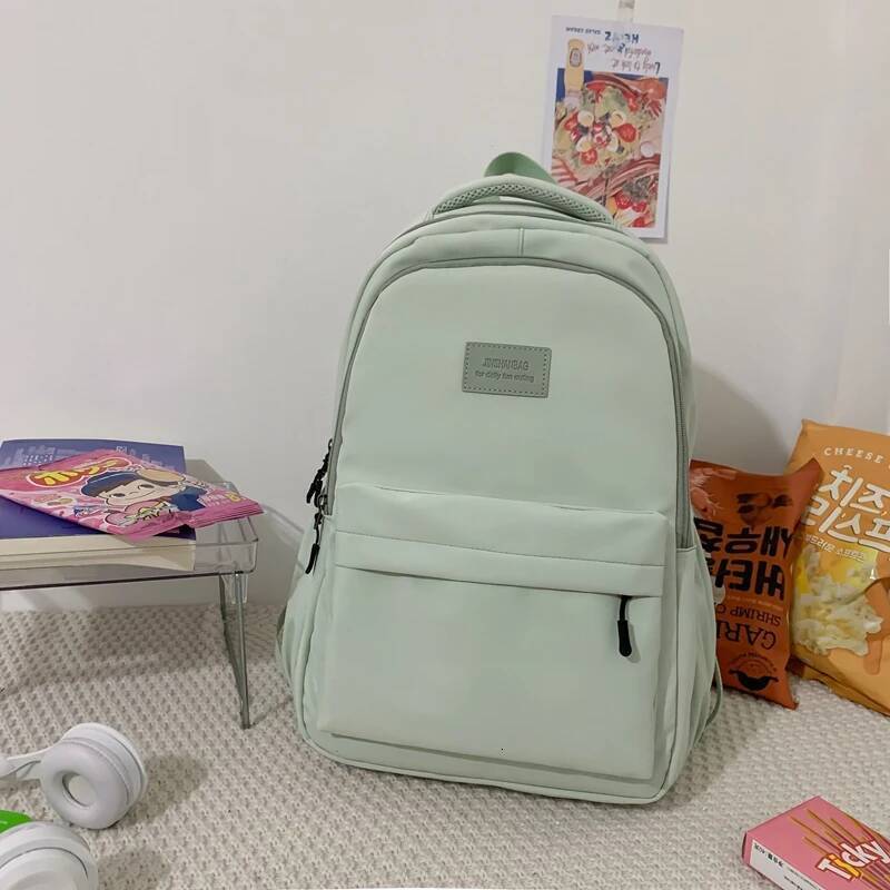 New Female Fashion Men High Capacity Waterproof College Backpack Trendy Women Laptop School Bags Cute Girl Travel Book Bag Cool