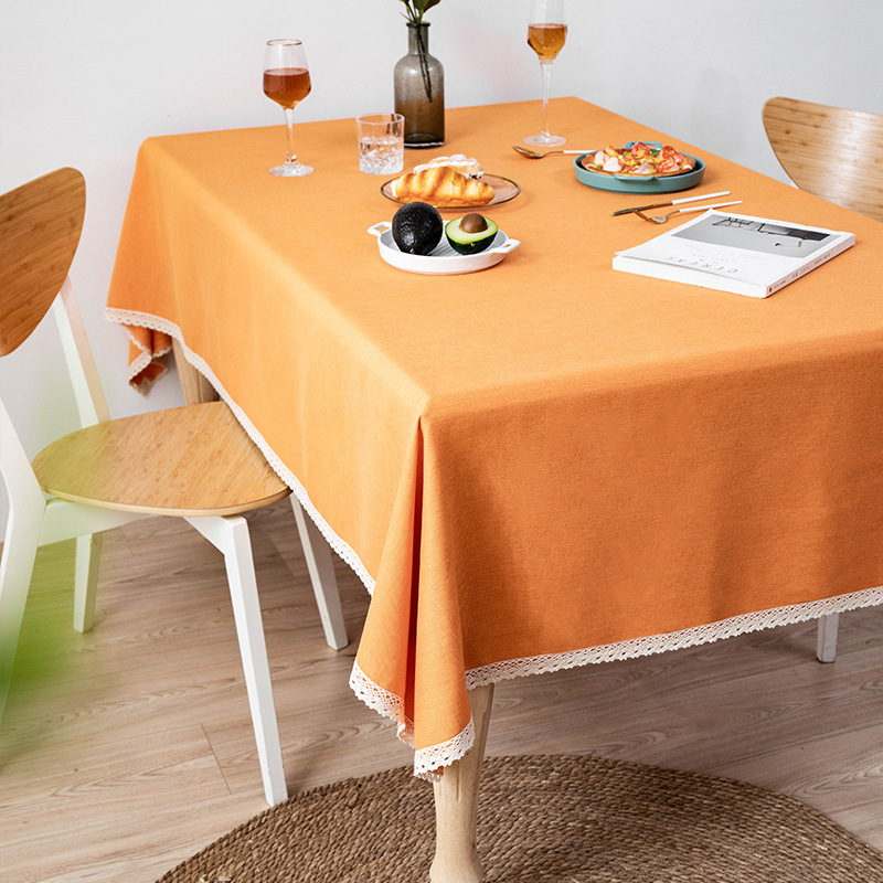 A661 cross-border tablecloth waterproof and oil-proof washable Nordic light luxury high-end desk tablecloth rectangular coffee table