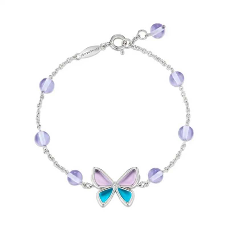 TV Series Nevertheless Han So Hee Cosplay Bracelet Nabi Women Butterfly Pendant Bracelets Jewelry Accessories Gifts W250526