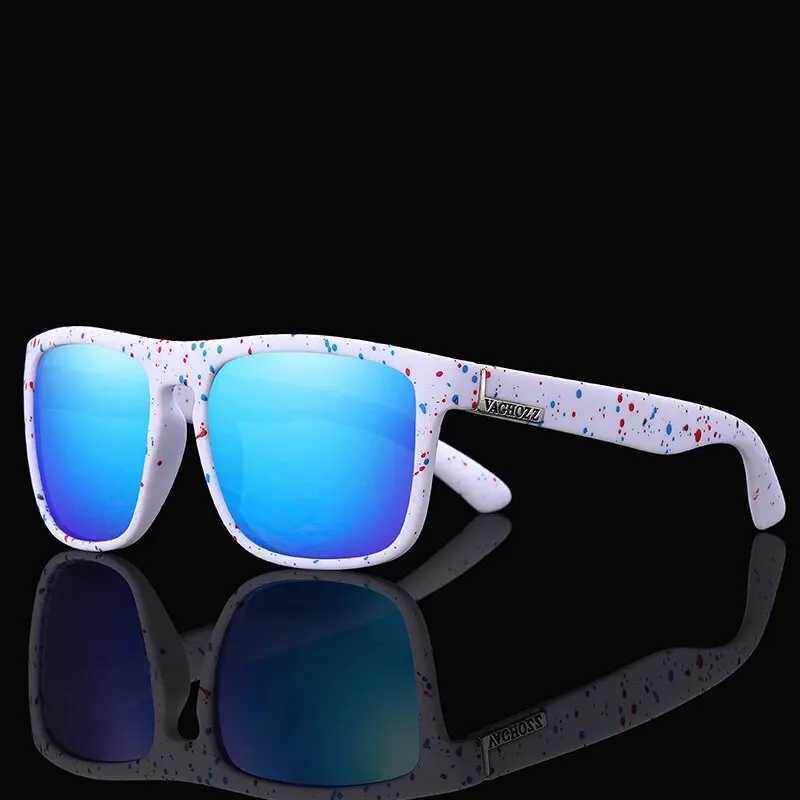 VAGHOZZ Brand Classic Sunglasses Men UV400 Fishing Sun Glasses Women Square Outdoor Male Sport Eyewear Driving Shades Z250527