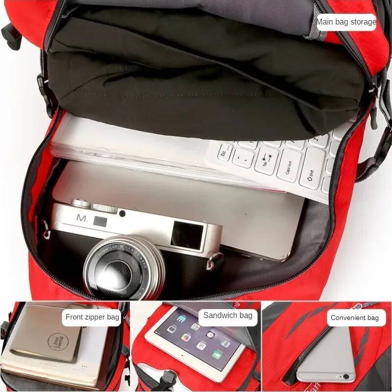 Quality Nylon Waterproof Backpacks Climbing Travel Bags Hiking Outdoor Sport School Bag Men Backpack Women