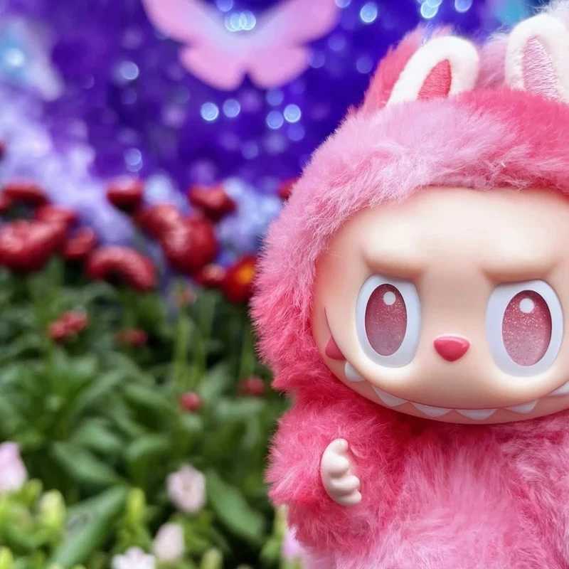 Labubu The Monsters V3 Series Blind Teddy Box Vinyl Base Toy Animated Characters Mysterious Surprise Box Keychain Children M250527