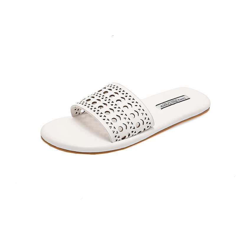 2025 Spring Summer Women's Hollow Casual Slippers Platform Open Toe Sandals Comfortable Fashion Versatile New Shoes