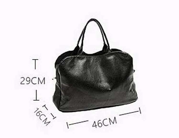 New Soft Genuine Leather Briefcase Women Handbags 14-15.6 Laptop Large-capacity Portable Tote Bag Travel Bags